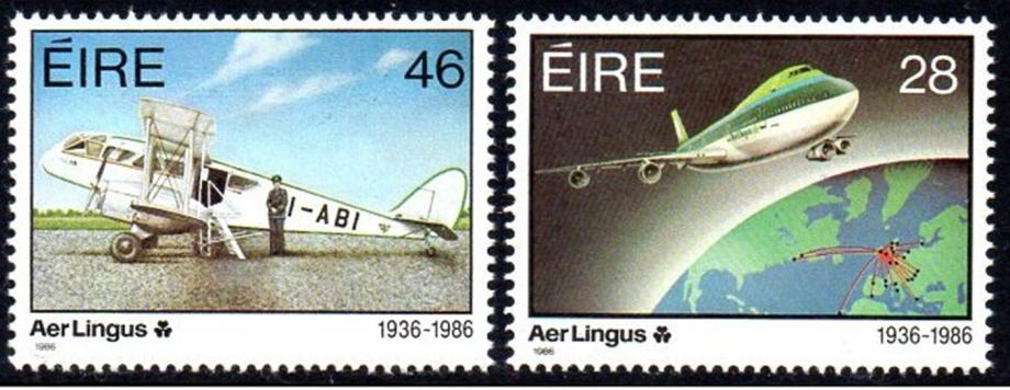 Irska 1986 ☀ Letala