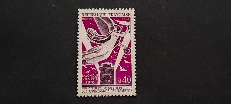 mir z Bolgarijo - Francija 1968 - Mi 1636 - čista znamka (Rafl01)
