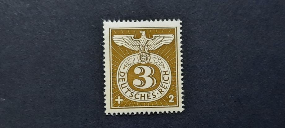 Nemški orel - Deutsches Reich 1943 - Mi 830 - čista znamka (Rafl01)