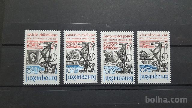 obletnice in jubileji - Luxembourg 1984 - Mi 1091/1094 -čiste (Rafl01)