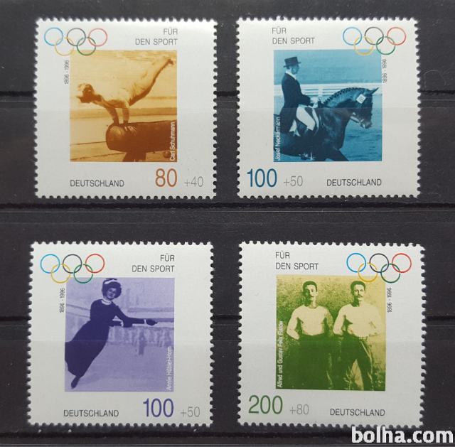 olimpijske igre - Nemčija 1996 - Mi 1861/1864 - serija, čiste (Rafl01)