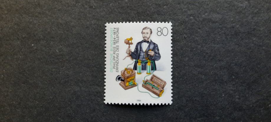 Philipp Reiss - Nemčija 1984 - Mi 1198 - čista znamka (Rafl01)