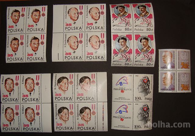 POLSKA 1989-četvorčki