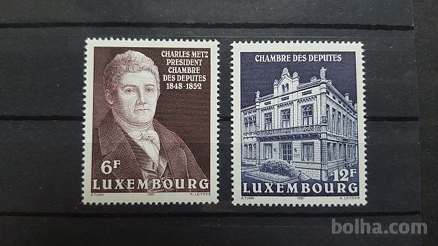 poslanska komora -Luxembourg 1987 -Mi 1183/1184-serija, čiste (Rafl01)