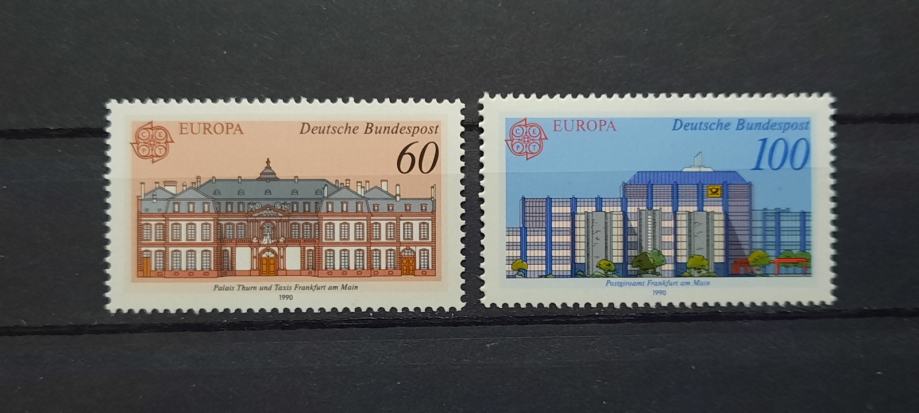 poštni uradi - Nemčija 1990 - Mi 1461/1462 - serija, čiste (Rafl01)