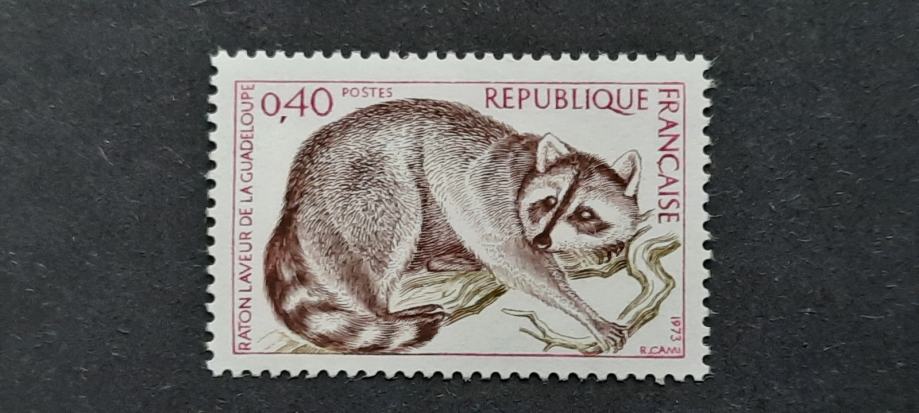 rakun - Francija 1973 - Mi 1843 - čista znamka (Rafl01)