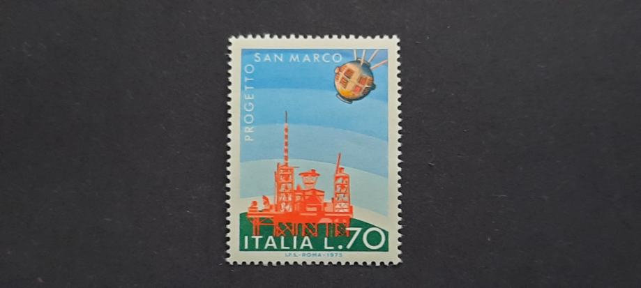 raziskovanje vesolja - Italija 1975 - Mi 1492 - čista znamka (Rafl01)