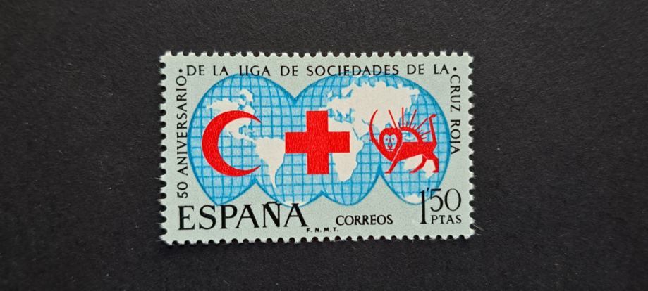 rdeči križ - Španija 1969 - Mi 1813 - čista znamka (Rafl01)