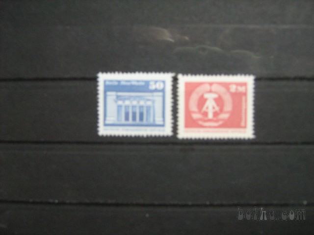 redne znamke - DDR 1980 - Michel 2549/2550 - serija, čiste (Rafl01)