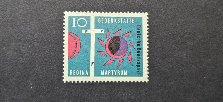 Regina mučeništvo - Nemčija 1963 - Mi 397 - čista znamka (Rafl01)