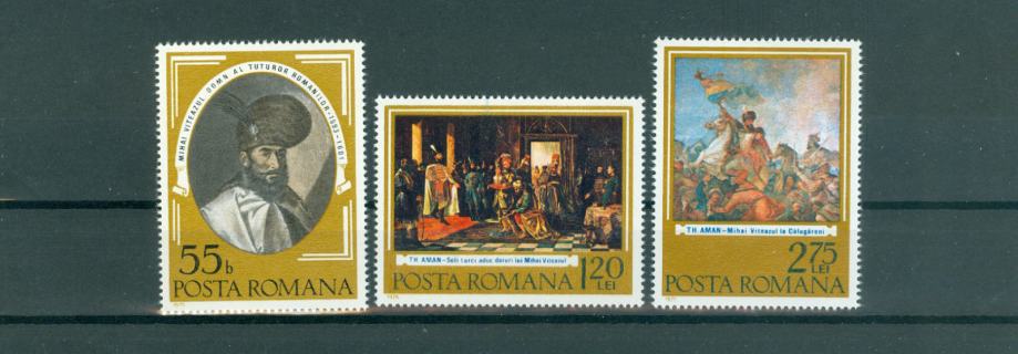 Romunija 1975, umetnost zgodovina serija MNH**