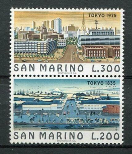 SAN MARINO 1975 TOKYO ARHITEKTURA ZGRADBE ** Mi 1097/1098 serija (18)