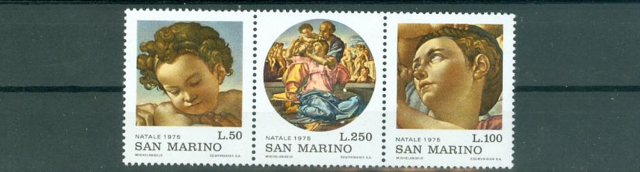 San Marino 1975, umetnost serija MNH**