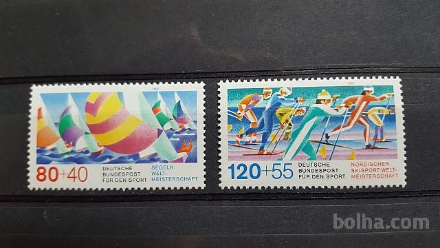 šport - Nemčija 1987 - Mi 1310/1311 - serija, čiste (Rafl01)