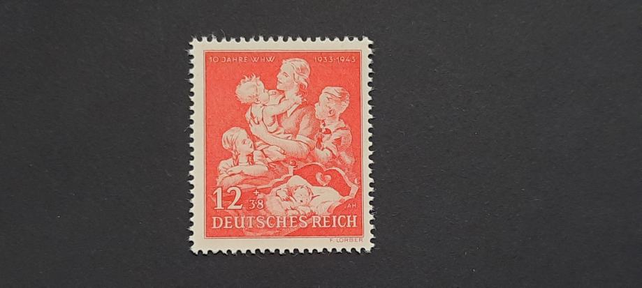 zimska pomoč - Deutsches Reich 1943 - Mi 859 - čista znamka (Rafl01)
