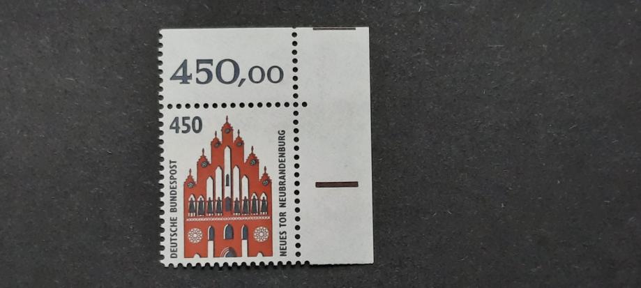 znamenitosti - Nemčija 1992 - Mi 1623 - čista znamka (Rafl01)