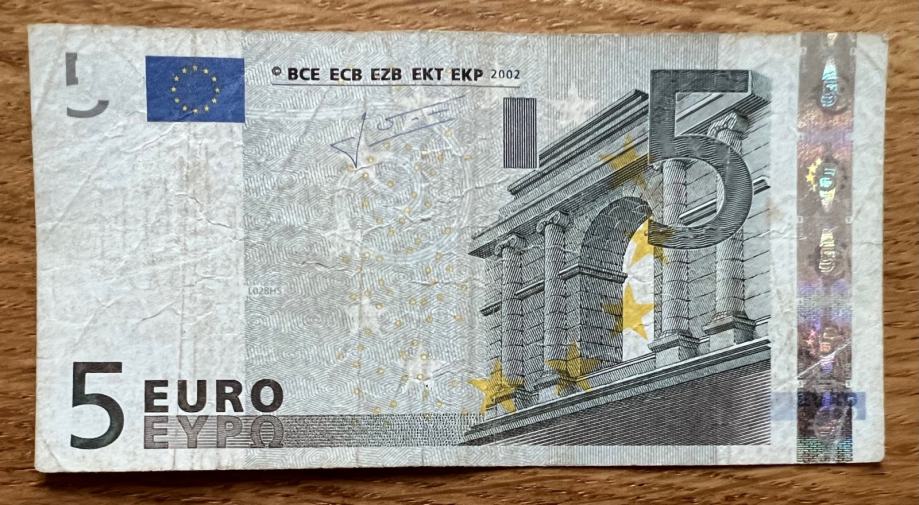 5 EUR iz 2002 Wim Duisenberg