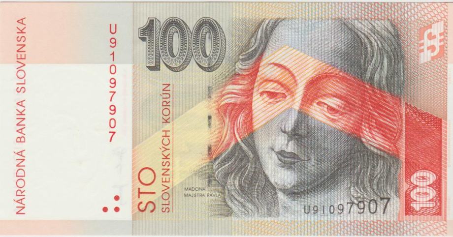 BANKOVEC 100 KORUN P44 (SLOVAŠKA) 2004.UNC
