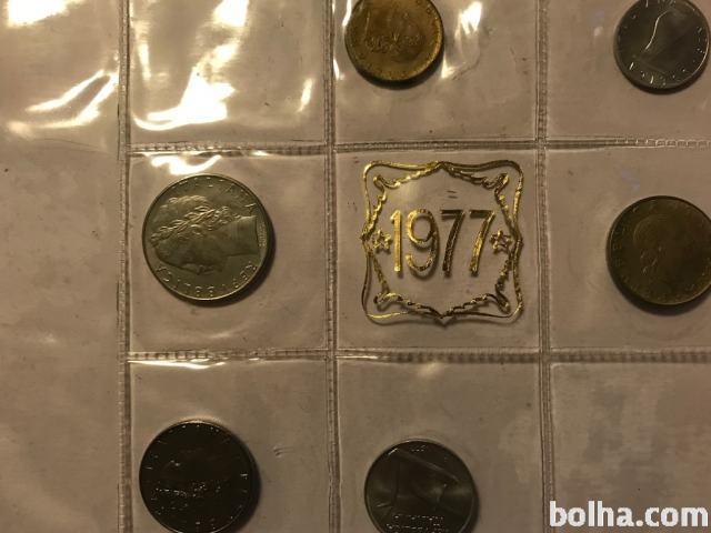 Kovanci italijanske lire set