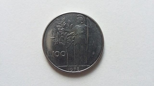 100 lir 1978 Italija