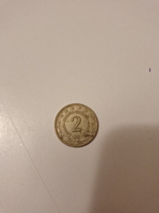 2 dinara 1973