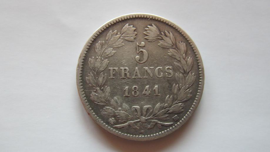 5 francs 1841