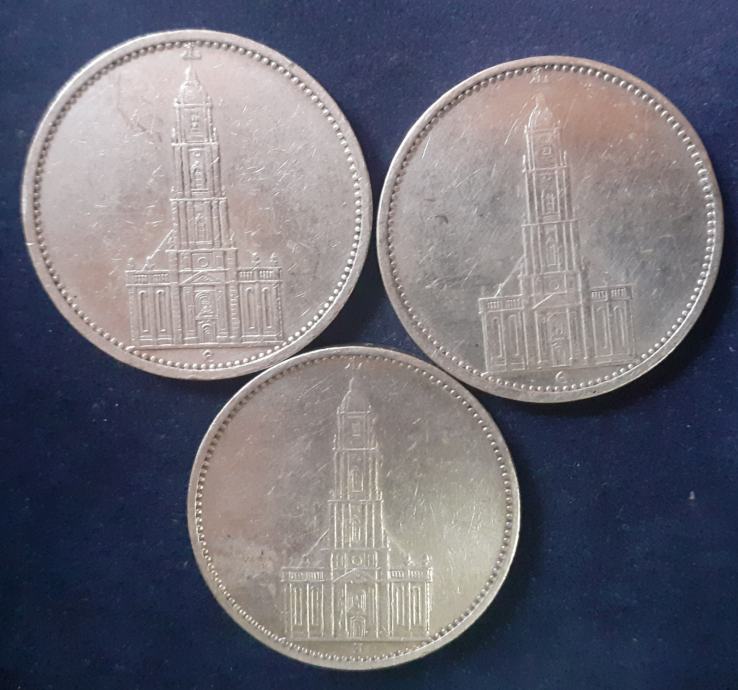 5 mark 1934 in1935- srebrniki