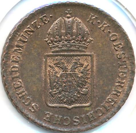 Austria 1 kreuzer 1816 A Franz UNC