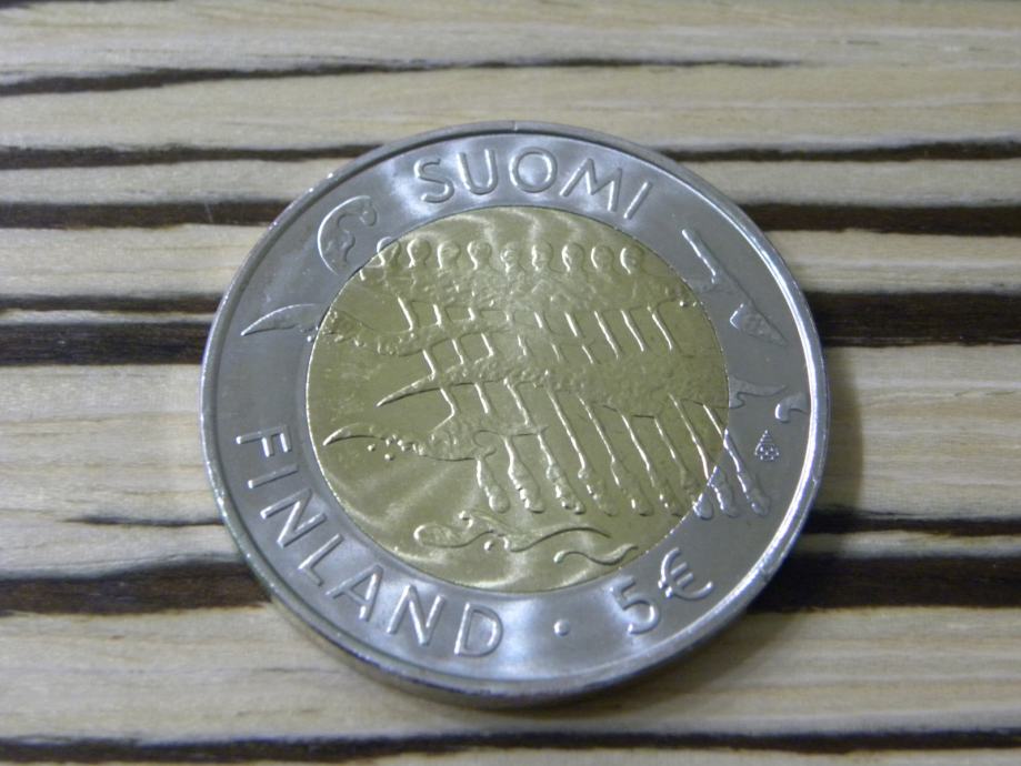 Finska 5 euro 2007 - UNC