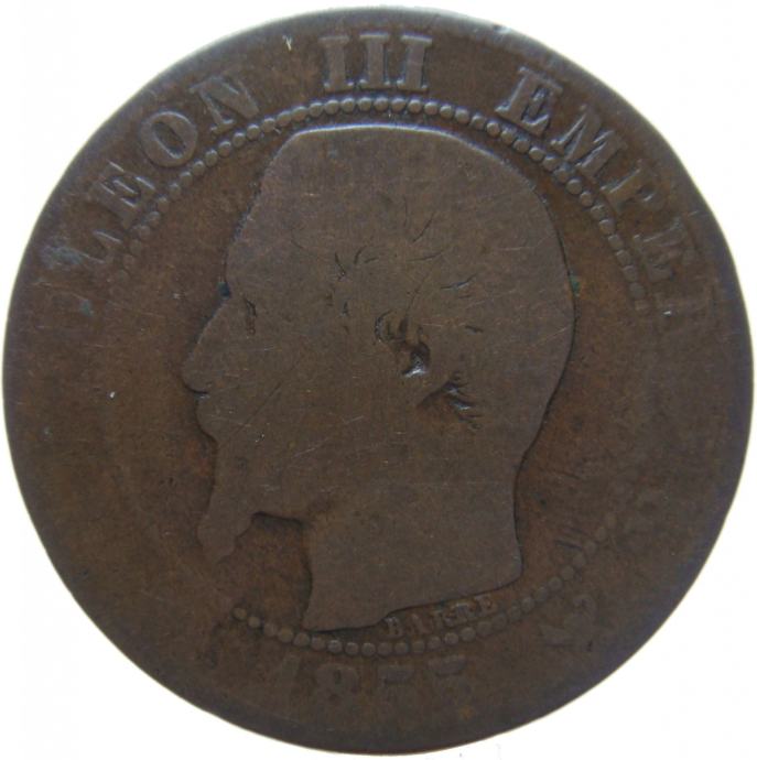 LaZooRo: Francija 5 Centimes 1855 W F