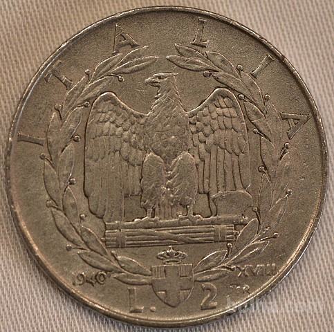 Italija 1 lira 1940