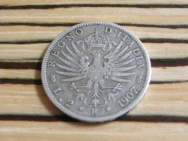 Italija 2 liri 1907