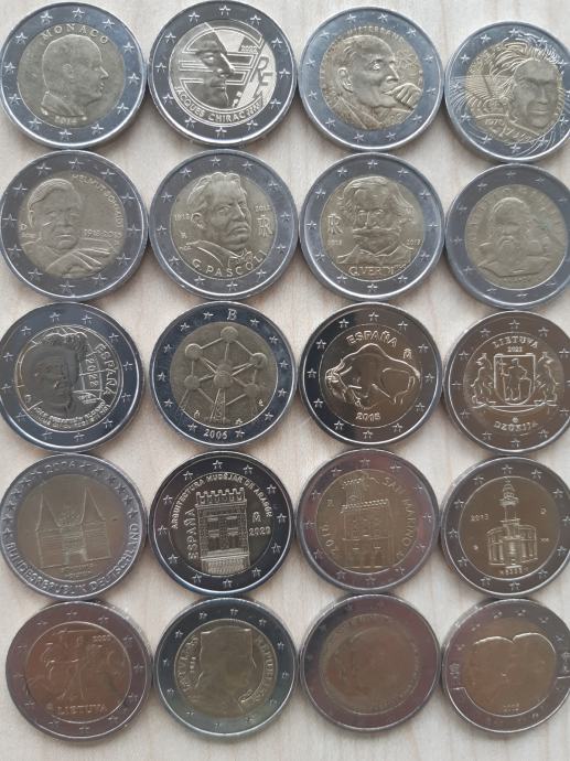 kovanci 2€ evra spominski