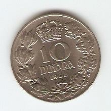 KOVANEC   10 dinarjev  1938  SHS