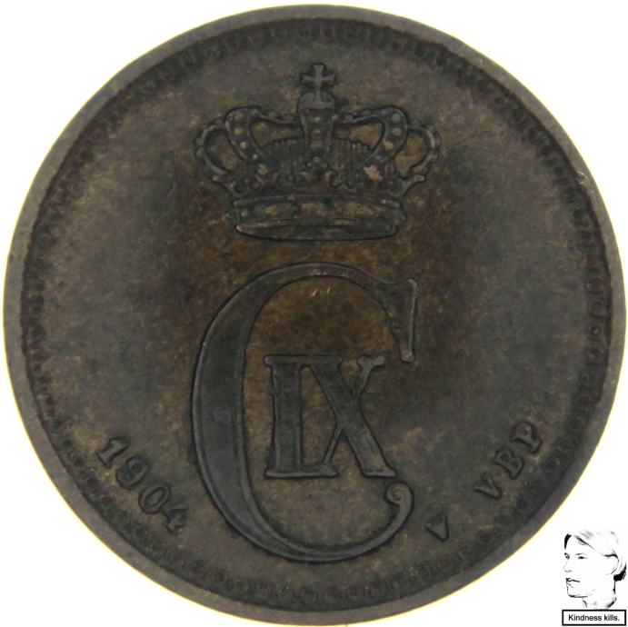LaZooRo: Danska 1 Ore 1904/804 UNC