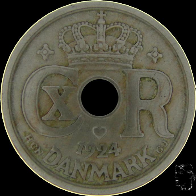 LaZooRo: Danska 10 Ore 1924 XF