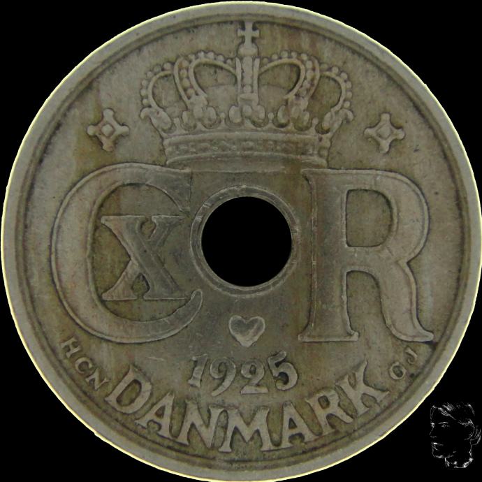 LaZooRo: Danska 10 Ore 1925 XF