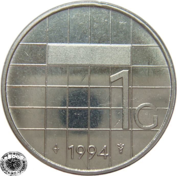 LaZooRo: Nizozemska 1 Gulden 1994 XF