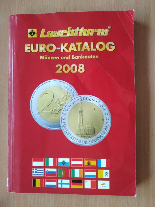 Leuchtturm Euro katalog kovanci & bankovci 2008 v barvah