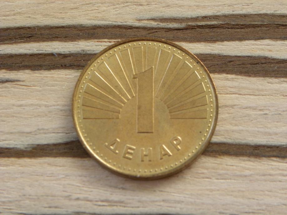 Makedonija 1 denar 2000 - hibrid