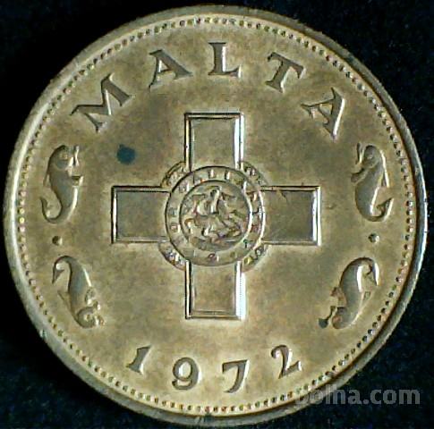 LaZooRo: Malta 1 Cent 1972 UNC