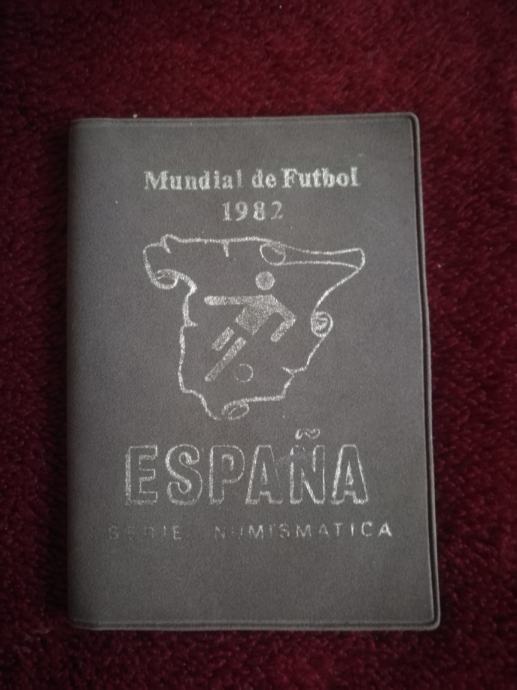 Mundial de futbol 82 Španija UNC zbirateljski  kovanci.