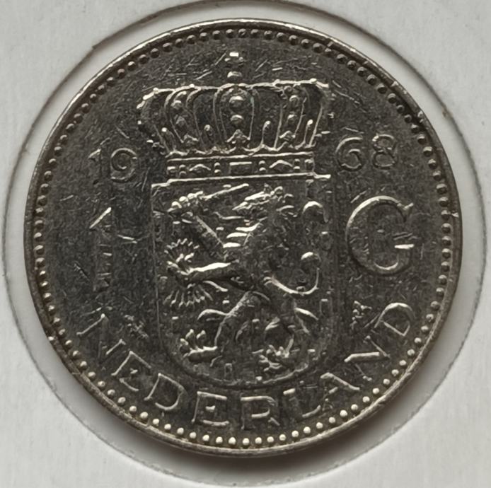 NETHERLANDS GULDEN 1968 ALI 72