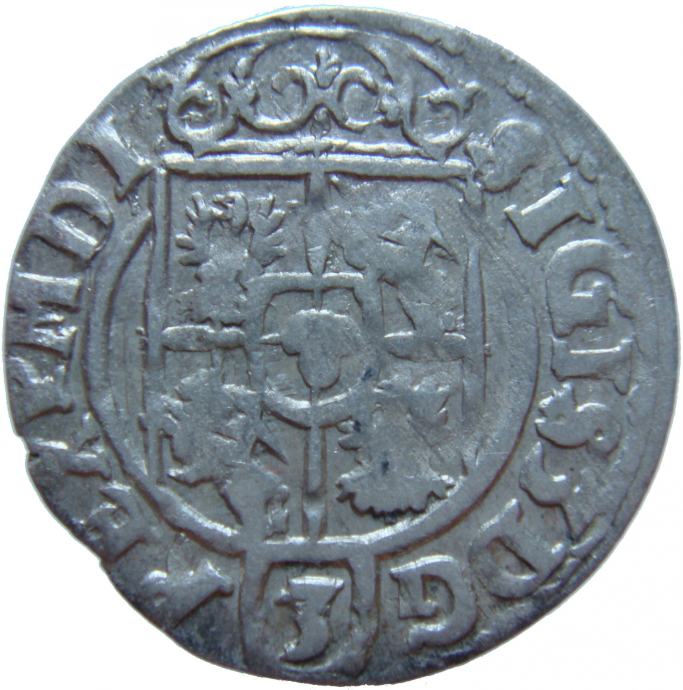 LaZooRo: Poljska Sigismund III Półtorak Dreipolker 1623 - Srebro