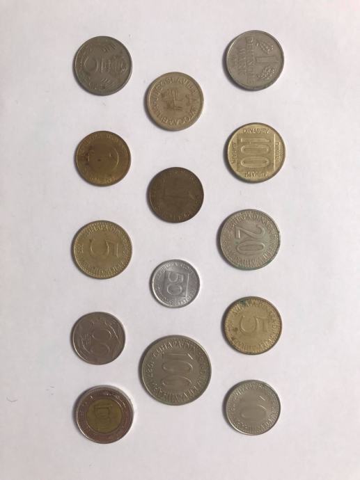 Prodam različne kovance vse od 1984 naprej ( YUG, SLO, AU, DE)