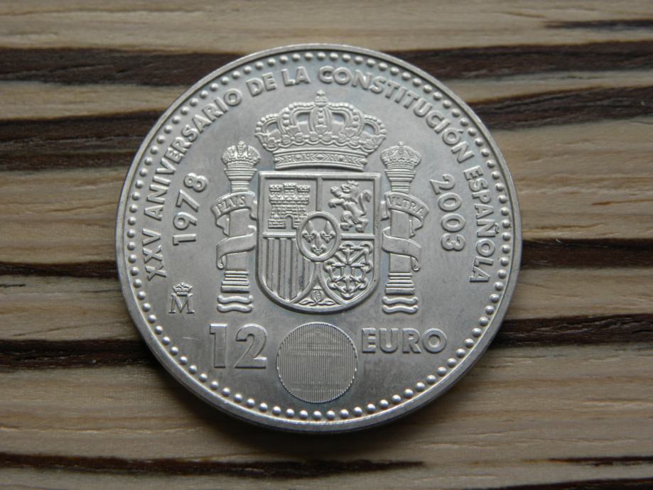 Španija 12 euro 2003