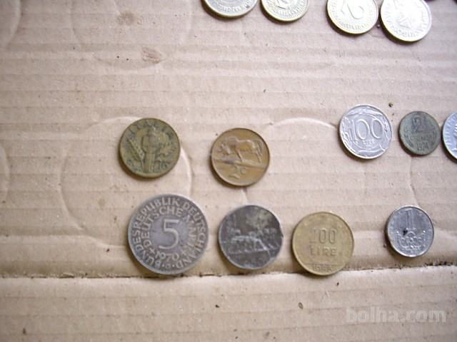 Stari kovanci: lire, marke, schilling