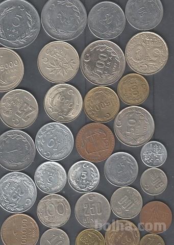 TURČIJA - LOT- 31 kovancev - (msmk)
