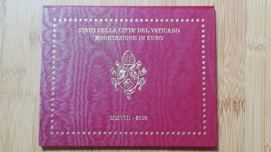 Vatikan euro set 2008