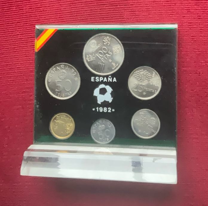 kolekcija kovancev SP v nogometu, Španija 1982